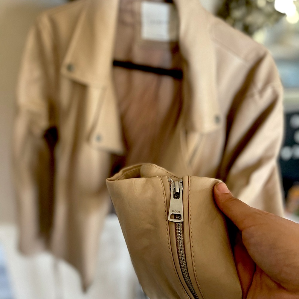 ELODIE Vegan Leather Jacket